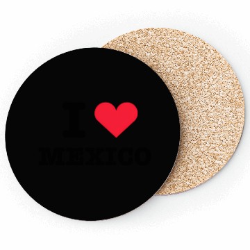 Discover I He Meco White Coasters I Love Meco