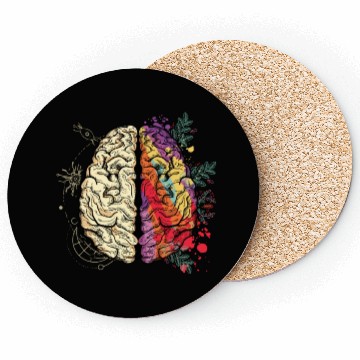 Discover Logical Human Brain Coasters