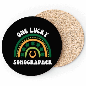 Discover Sonographer Ultrasound Techian St Patrick'S Day Coasters
