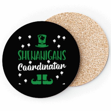Discover Shenanigans Coordinator St Patrick'S Day Coasters