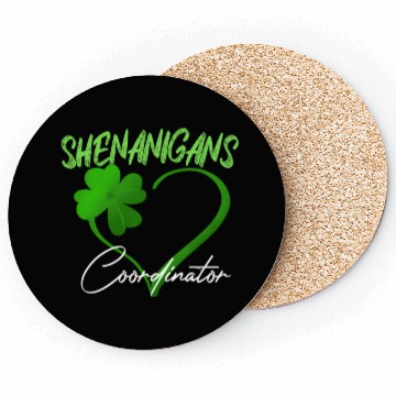 Discover Shenanigans Coordinator Green He Shamrock St Coasters
