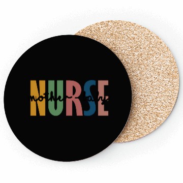 Discover Leopard Mother Baby Nurse Nursing Student School Coasters