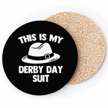 Discover This Is My Derby Day Suit Horse Race Horse Coasters