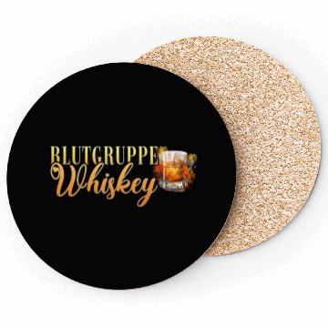 Discover Blutgruppe Whiskey Cocktail Bartender Coasters