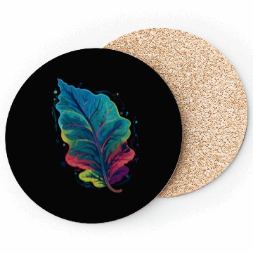 Discover Colorful Leaf Autumn Fall Leaves Foliage Plant Coasters