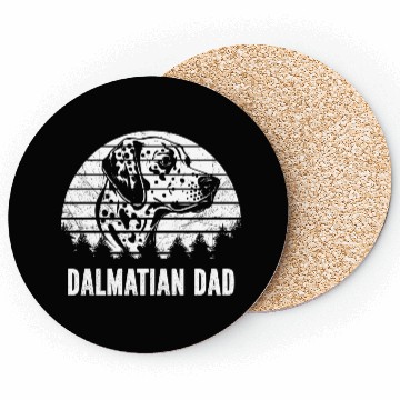 Discover Dalmatian DAD Coasters
