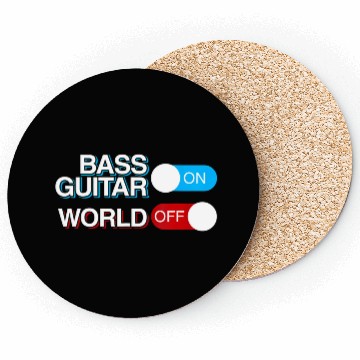 Discover Bass Guitar Coasters