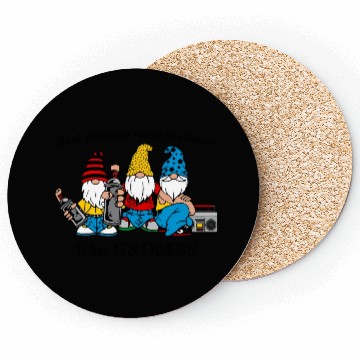 Discover Gangstas Move Silence Gnomes Coasters
