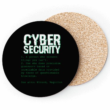 Discover Cybersecurity Expert Programming Definition Coasters