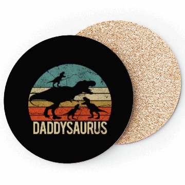 Discover Daddy Dinosaur Daddysaurus 3 Three Coasters