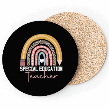 Discover cial Education Teacher d Ed d Leopard Coasters