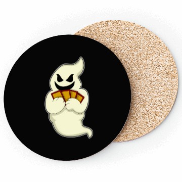 Discover Ghost Poker Poker Cards Card Game Coasters