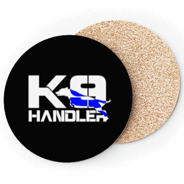 Discover K-9 Handler Police Sheriff Cops Law Enforcement Coasters