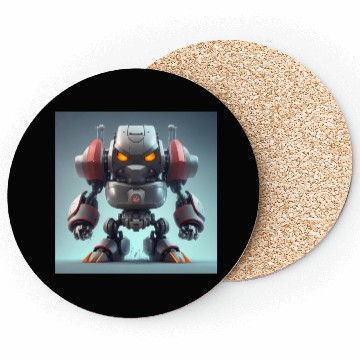 Discover Angry 3D Robot Coasters