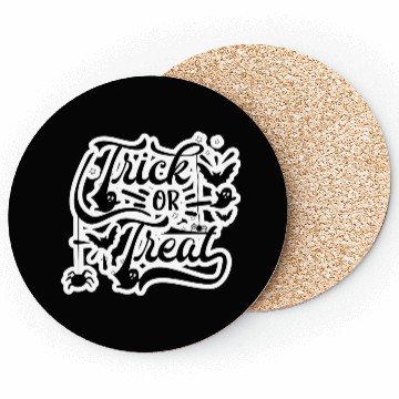 Discover Trick Or Treat Coasters