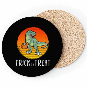 Discover Trick or Treat Halloween Dinosaur T Rex Coasters