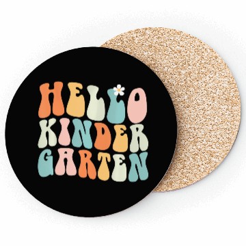 Discover Hello Kindergarten Teacher Team Back To School Coasters