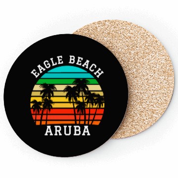 Discover Eagle Beach Aruba Family Vacation Sunset Palm Coasters