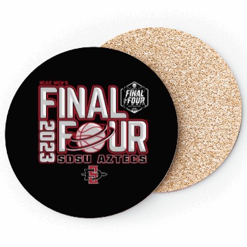 Discover San Diego State Aztecs Final Four 2023 Baetball Coasters