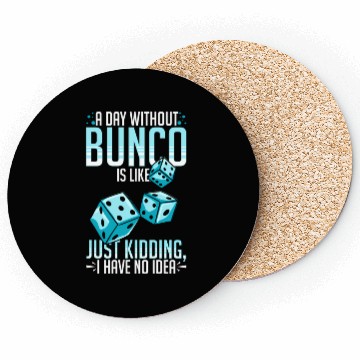 Discover Bunco Game Rules Score Player Dice Coasters