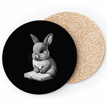 Discover Bunny Easter Rabbit Wo Coasters