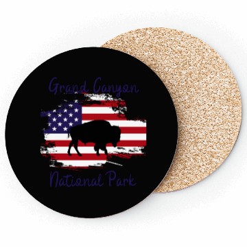 Discover grand canyon national park buffalo Coasters gifts
