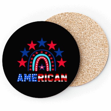 Discover American Independence Day Love America Patriot Coasters