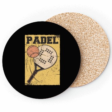Discover Padel Tennis Paddle Paddleball Padel Platform Coasters