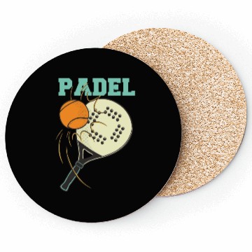 Discover Padel Tennis Paddle Paddleball Padel Platform Coasters