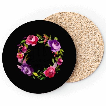 Discover He Is Risen Floral Easter For Christiann Mom Coasters