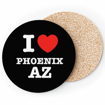 Discover I Heart Phoenix Arizonna Love Coasters