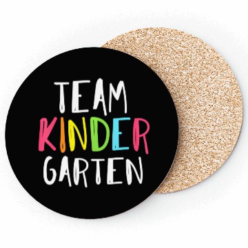 Discover Team Kindergarten Teacher Back To School Coasters