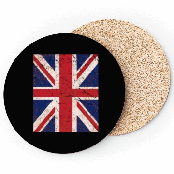 Discover Union Jack Flag Coasters
