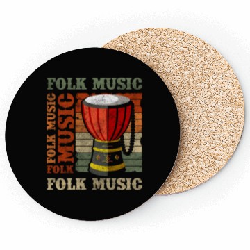 Discover Music Brass Band Orchestra Folk Musicians Coasters