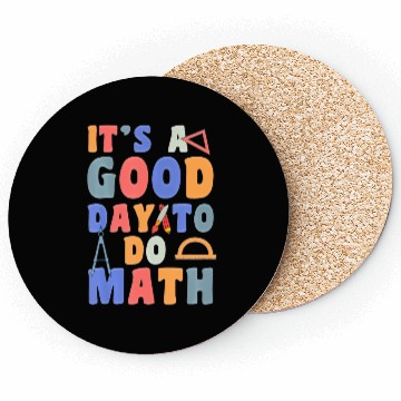 Discover It's A Good Day To Do Math Funny Back To School Coasters
