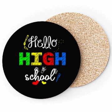 Discover High school First Day Back To School Student Coasters