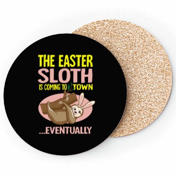 Discover Easter Bunny Sloth Animal Lover Coasters