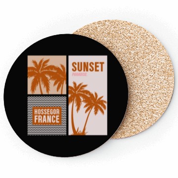 Discover Sunset Paradise Hossegor France Coasters