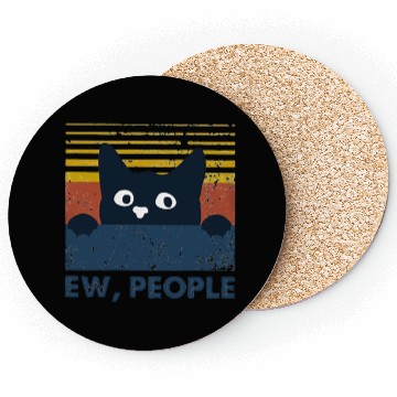 Discover Ew people cat funny gifts Coasters