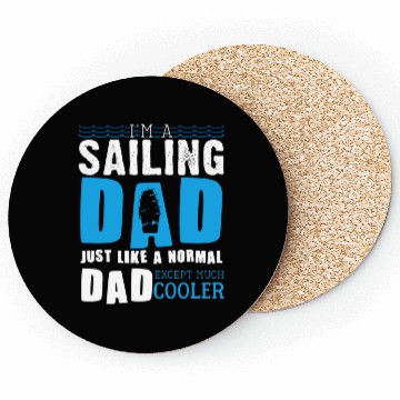 Discover Cool Sailing Dad Coasters