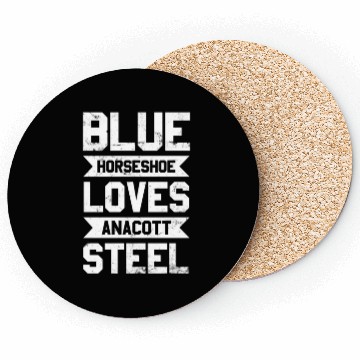 Discover Blue Horseshoe Loves Anacott Steel Coasters