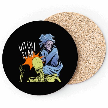 Discover Witch Slap - Halloween Fun Coasters