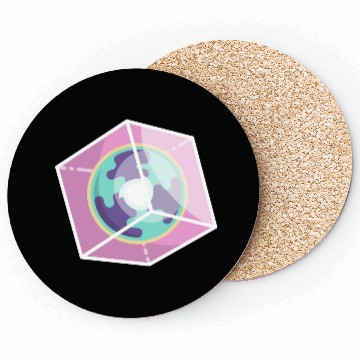 Discover The Librarian Cube Dimensional Key Coasters