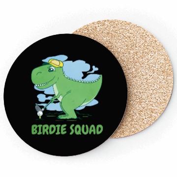 Discover Golf T Rex Squad Coasters