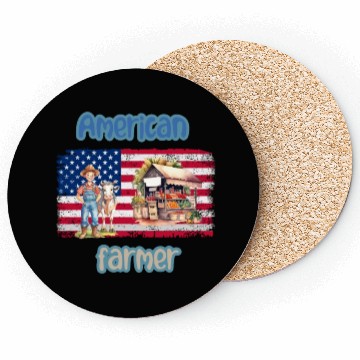 Discover American farmer Coasters