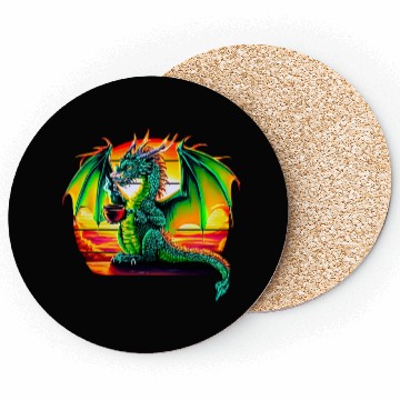 Discover Coffee Dragon Coasters