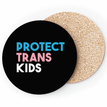 Discover Protect Trans Transgender Pride Coasters