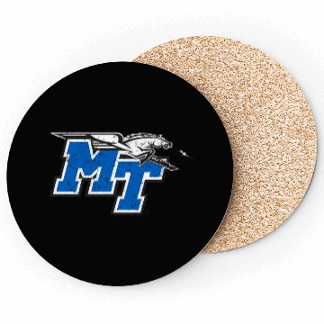 Discover Middle Tennessee State e Raiders Distressed Coasters