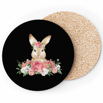Discover Bunny Rabbit Novelty Coasters