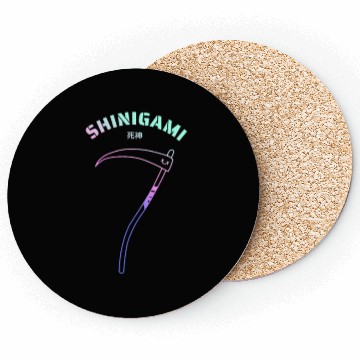 Discover Shinigami scythe - god of death Coasters